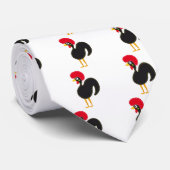 beroemde rooster van Barcelona 01 Stropdas (Opgerold)