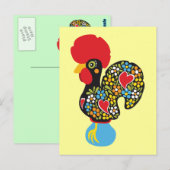 beroemde rooster van Barcelona Nr 06 Briefkaart (Voorkant / Achterkant)
