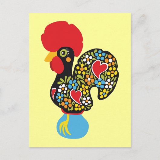beroemde rooster van Barcelona Nr 06 Briefkaart (Voorkant)