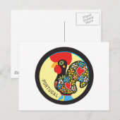 beroemde rooster van Barcelona Nr 06 Briefkaart (Voorkant / Achterkant)