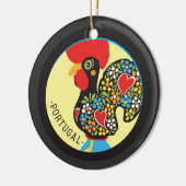 beroemde rooster van Barcelona Nr 06 Keramisch Ornament (Links)