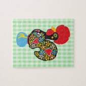 beroemde rooster van Barcelona Nr 06 Legpuzzel (Horizontaal)