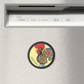 beroemde rooster van Barcelona Nr 06 Magneet (Insitu (Vaatwasser))