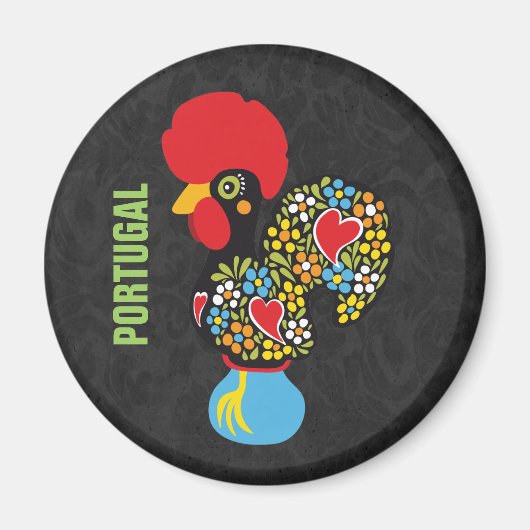 beroemde rooster van Barcelona Nr 06 Magneet (Voorkant)
