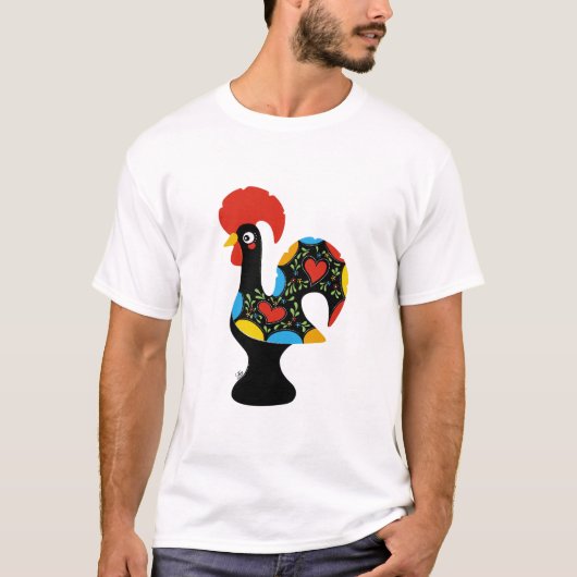 beroemde rooster van Barcelona Nr 09 T-shirt (Voorkant)