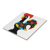 beroemde rooster van Barcelona Nr 09 Tegeltje (Zijkant)