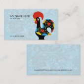 beroemde rooster van Barcelona Nr 09 Visitekaartje (Voorkant / Achterkant)