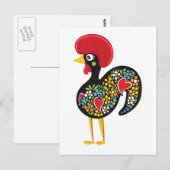 beroemde rooster van Barcelona Portugal Nr. 07 Briefkaart (Voorkant / Achterkant)