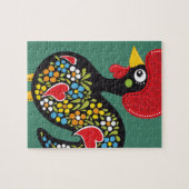 beroemde rooster van Barcelona Portugal Nr. 07 Legpuzzel (Horizontaal)