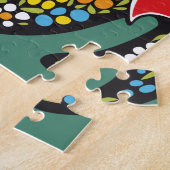 beroemde rooster van Barcelona Portugal Nr. 07 Legpuzzel (Zijkant)