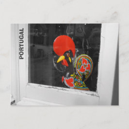 beroemde rooster van de foto van Barcelona - Portu Briefkaart