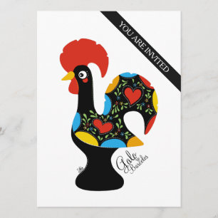 beroemde rooster van de uitnodiging van Barcelos N