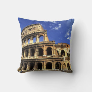 Beroemde ruïnes van het Colosseum in Rome Italië Kussen