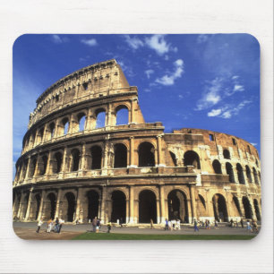 Beroemde ruïnes van het Colosseum in Rome Italië Muismat