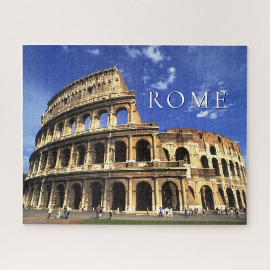 Beroemde ruïnes van het Colosseum Rome | Italië Legpuzzel (Horizontaal)
