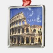 Beroemde ruïnes van het Colosseum Rome | Italië Metalen Ornament (Links)