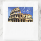 Beroemde ruïnes van het Colosseum Rome | Italië Rechthoekige Sticker (Tas)