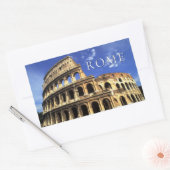 Beroemde ruïnes van het Colosseum Rome | Italië Rechthoekige Sticker (Envelop)