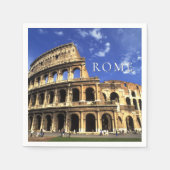 Beroemde ruïnes van het Colosseum Rome | Italië Servet (Voorkant)