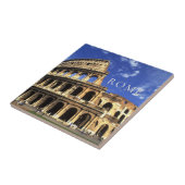 Beroemde ruïnes van het Colosseum Rome | Italië Tegeltje (Zijkant)
