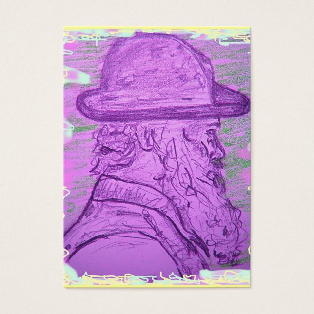 beroemde schilderkunst visitekaartjes (Voorkant)