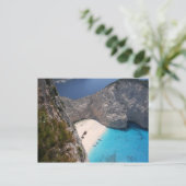 Beroemde smokkelaars Cove, Zante Briefkaart (Staand voorkant)