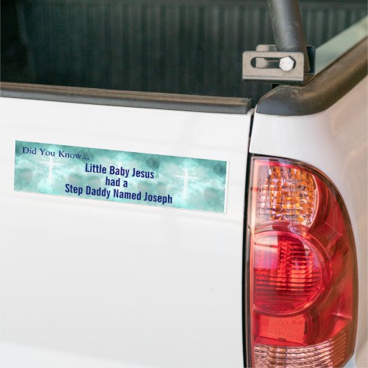 beroemde Stap pa Bumpersticker (Op Truck)