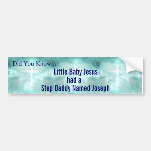 beroemde Stap pa Bumpersticker (Voorkant)