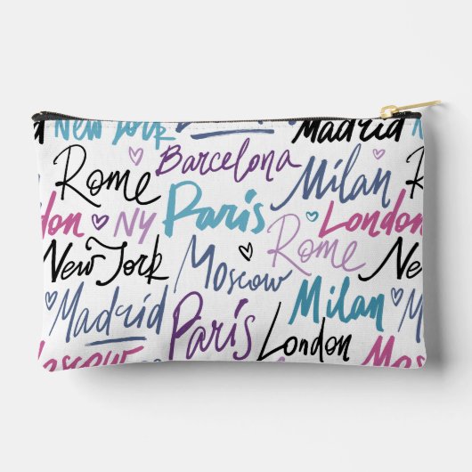 Beroemde steden van de wereld etui (Achterkant)