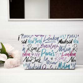 Beroemde steden van de wereld etui