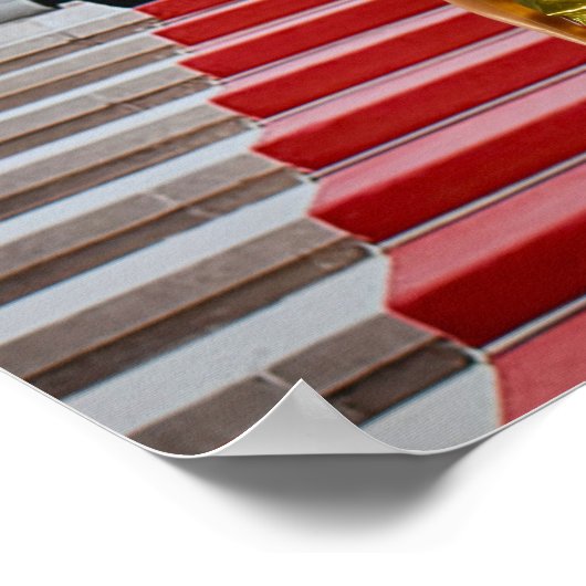 Beroemde sterren en beroemdheden poster (Hoek)