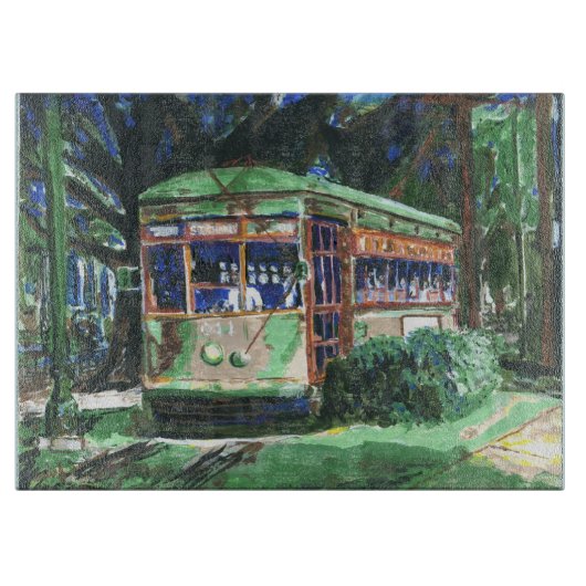 Beroemde straat van New Orleans Snijplank (Voorkant)