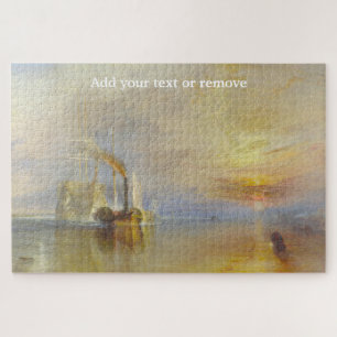 beroemde "The Fighting Temeraire" JMW Turner, 1838 Legpuzzel