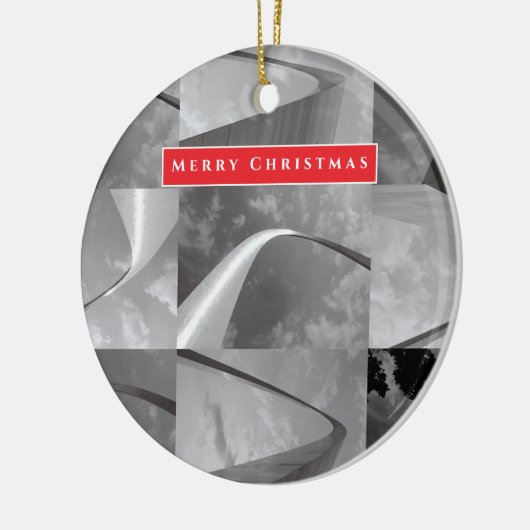 Beroemde toegangspoort tot de West Arch Keramisch Ornament (Links)