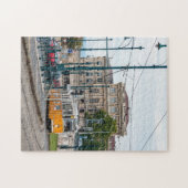 Beroemde Tramlijn 2 in Boedapest, Hongarije Legpuzzel (Horizontaal)