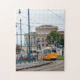 Beroemde Tramlijn 2 in Boedapest, Hongarije Legpuzzel