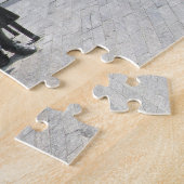 beroemde vijf standbeelden Ottawa. Legpuzzel (Zijkant)