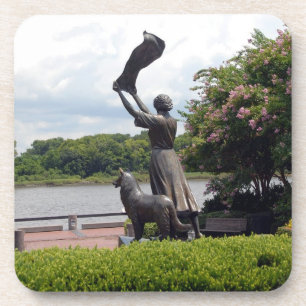 beroemde Waving Lady van Savannah Drankjes Onderzetter