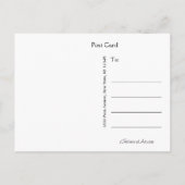 Beroemde Wenkbrauwen ~ Briefkaart / Uitnodigingen (Achterkant)