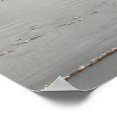 Beroemde woorden: Peace - Walk On Beach - Poster (Hoek)