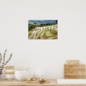 Beroemde Yuanyang Rijstterrassen - Yunnan, China Poster (Keuken)