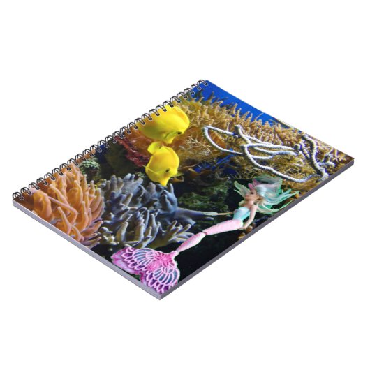 Beroemde zeemeermin notitieboek (Linkerzijde)