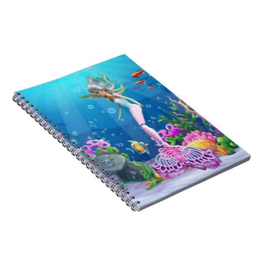 Beroemde zeemeermin notitieboek (Rechterzijde)