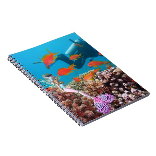Beroemde zeemeermin notitieboek (Rechterzijde)