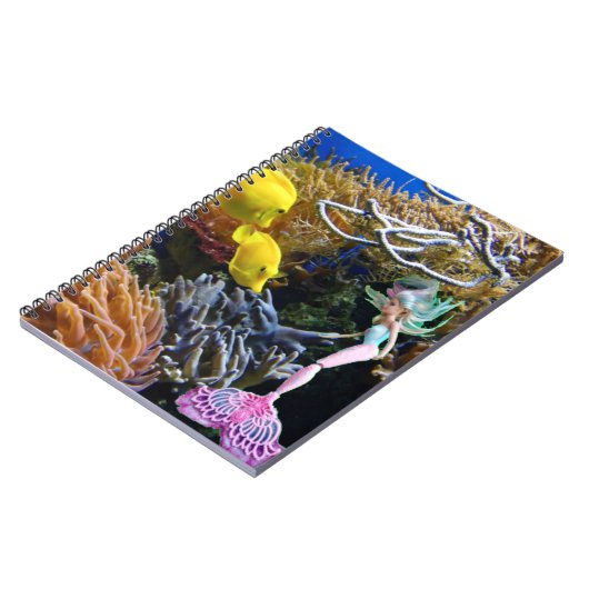 Beroemde zeemeermin notitieboek (Linkerzijde)