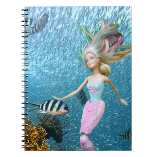 Beroemde zeemeermin notitieboek (Voorkant)