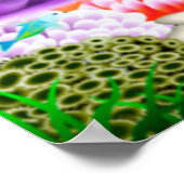 Beroemde zeemeermin poster (Hoek)