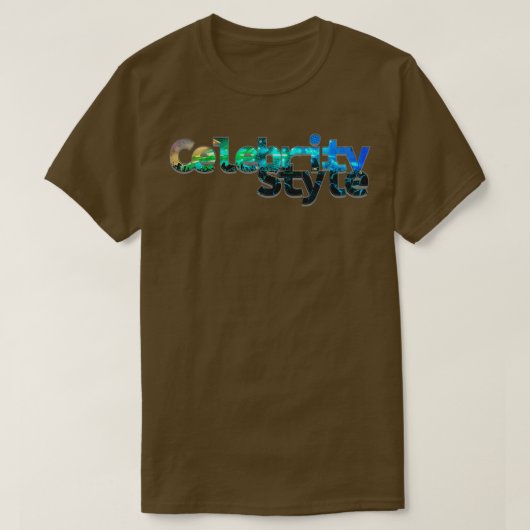 Beroemdhedenstijl T-shirt (Design voorkant)