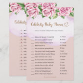 Beroemdheid Baby Namen Teddy Bear Meisje Baby show (Voorkant / Achterkant)