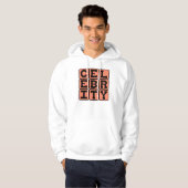 Beroemdheid, Bekende Persoon Hoodie (Voorkant volledig)